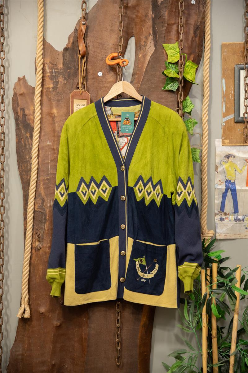 80s-90s Aztec Süet Ceket