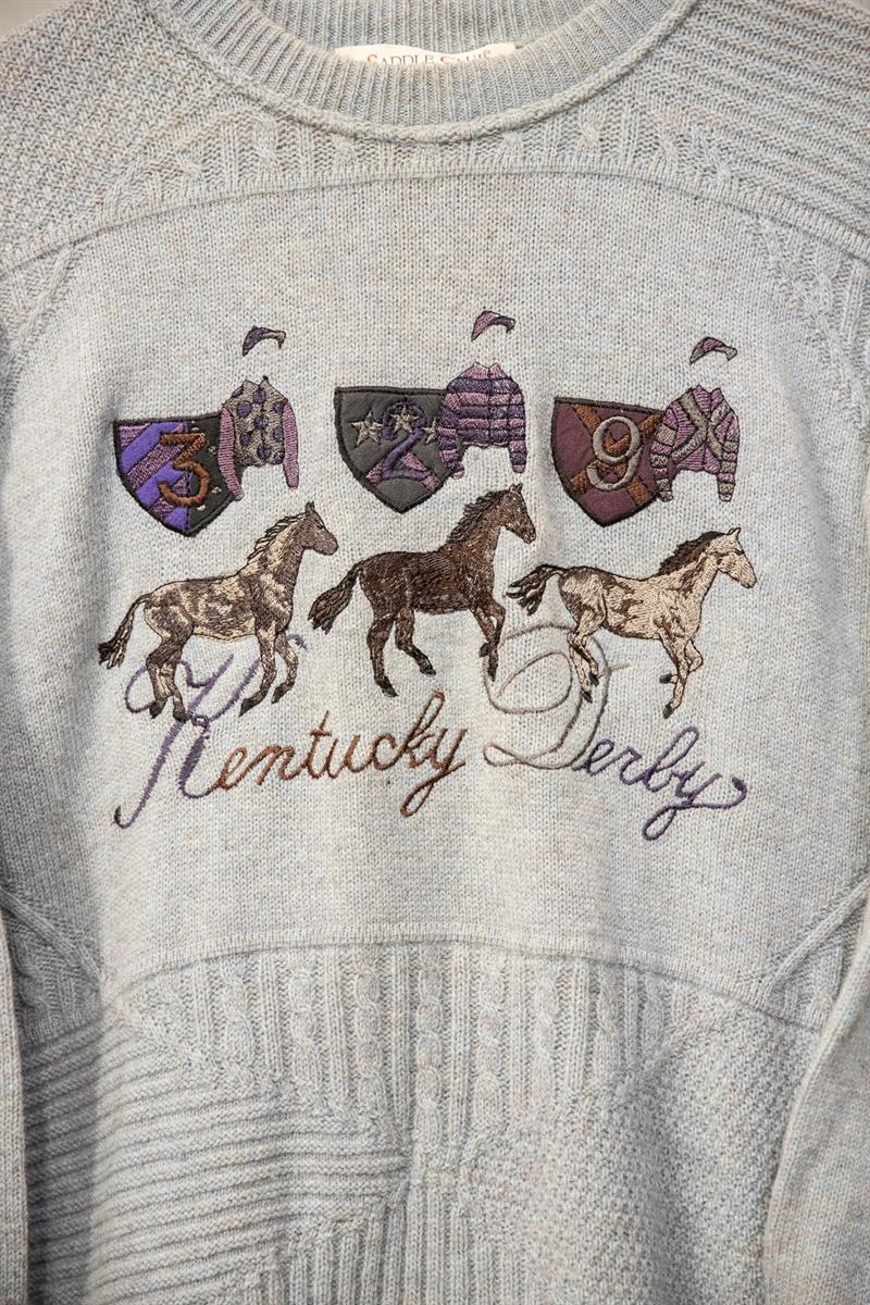 80s Equestrian Wool Kazak