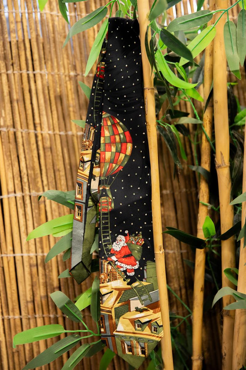 80s Festive Balloon Noel Kravat