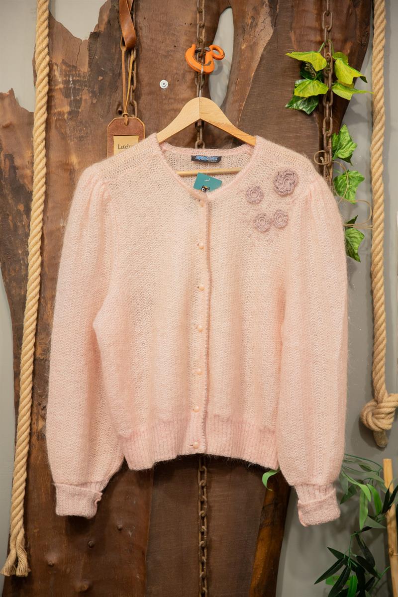 80s Gül Nakış Austrian Hırka/Ceket