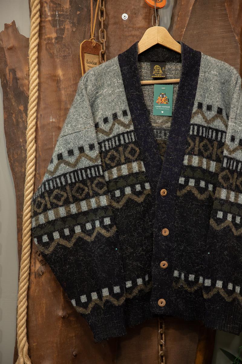 80s Mohair Wool Hırka