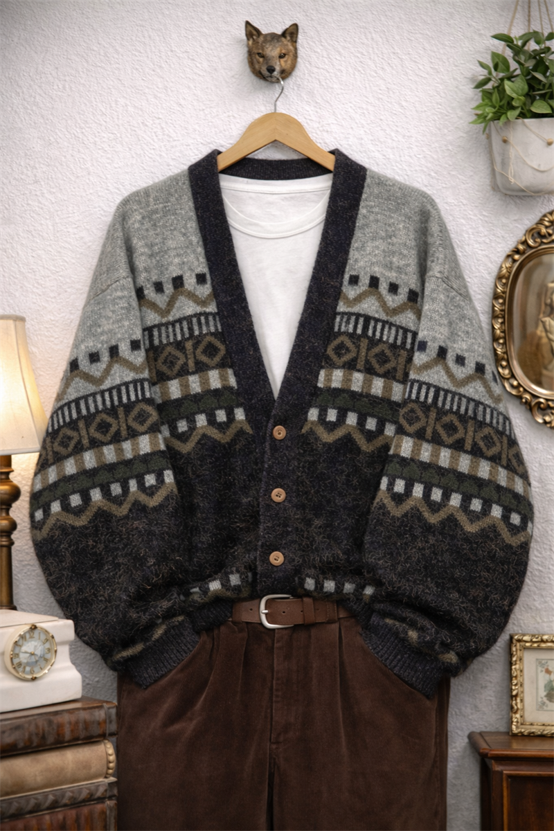 80s Mohair Wool Hırka