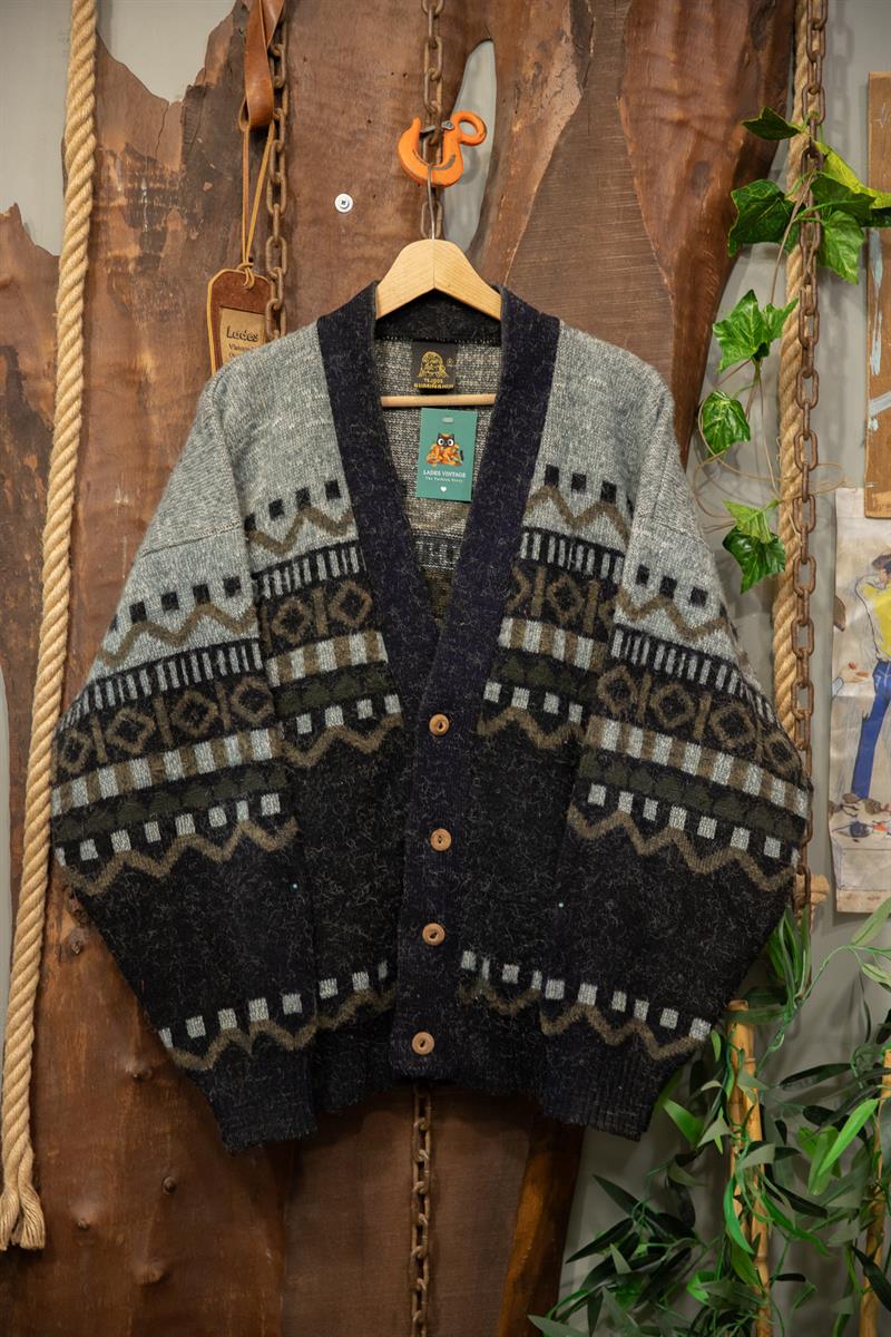 80s Mohair Wool Hırka