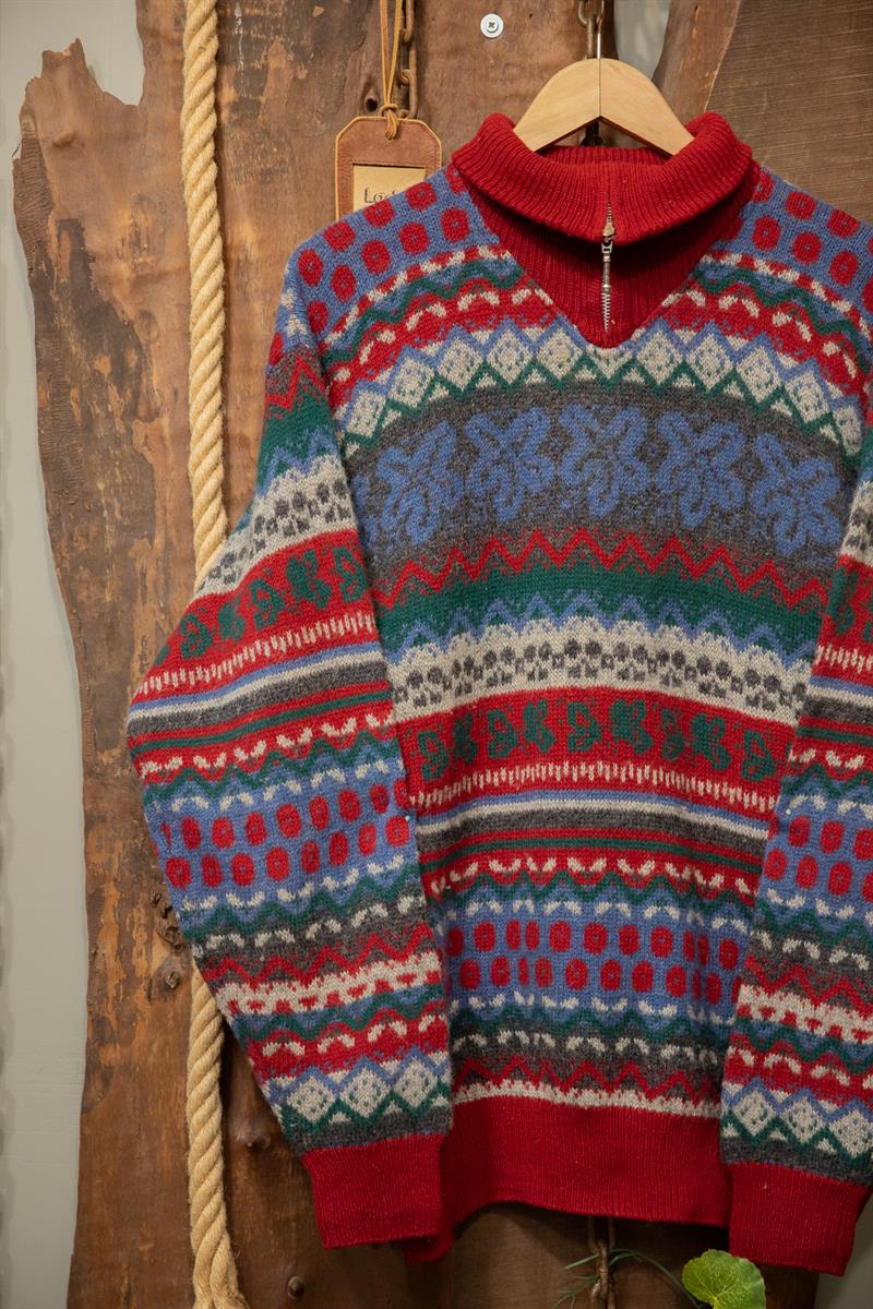 80s Nordic Ski Kazak