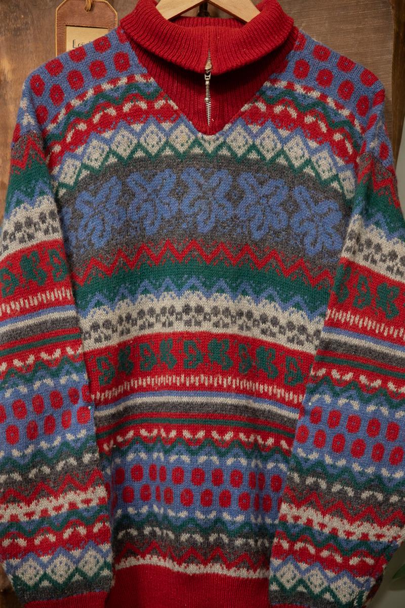 80s Nordic Ski Kazak