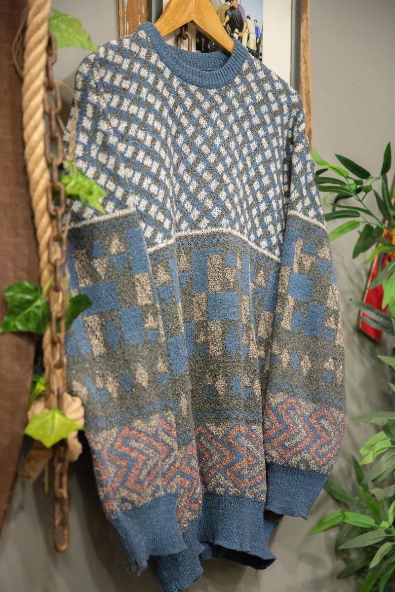 80s Nordic Wool Kazak