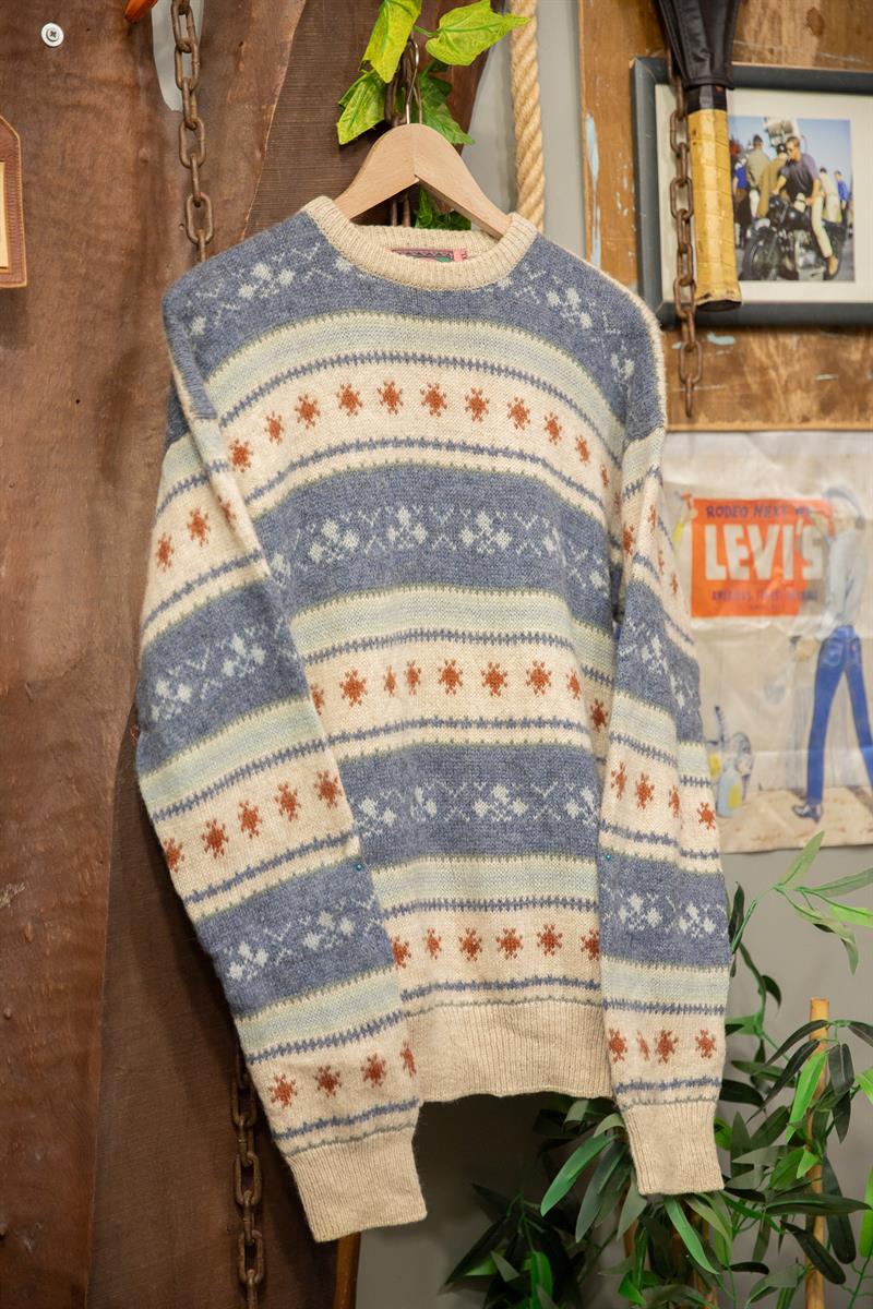 80s Nordic Wool Kazak