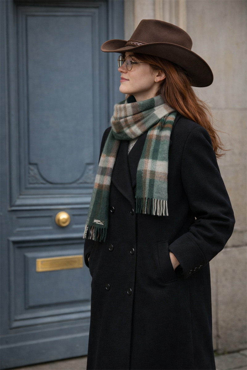 80s Oversize Classic Wool Kaban