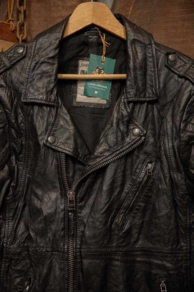 80s/90s Biker Deri Ceket
