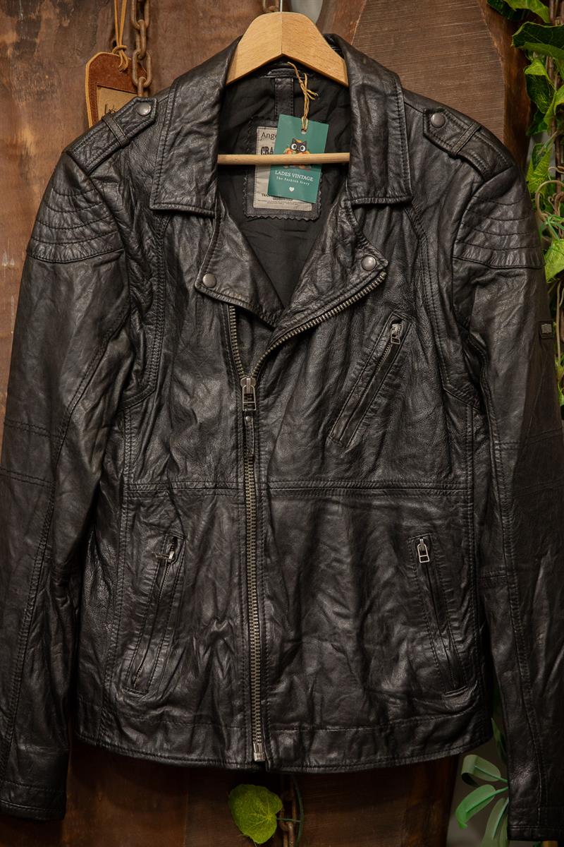 80s/90s Biker Deri Ceket