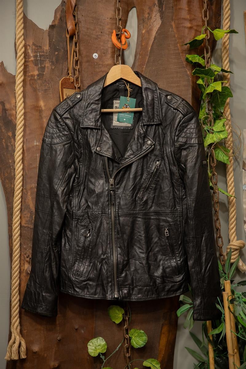 80s/90s Biker Deri Ceket