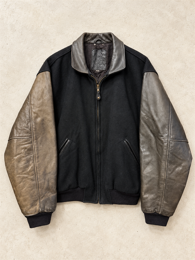 80s/90s Bomber Deri Ceket