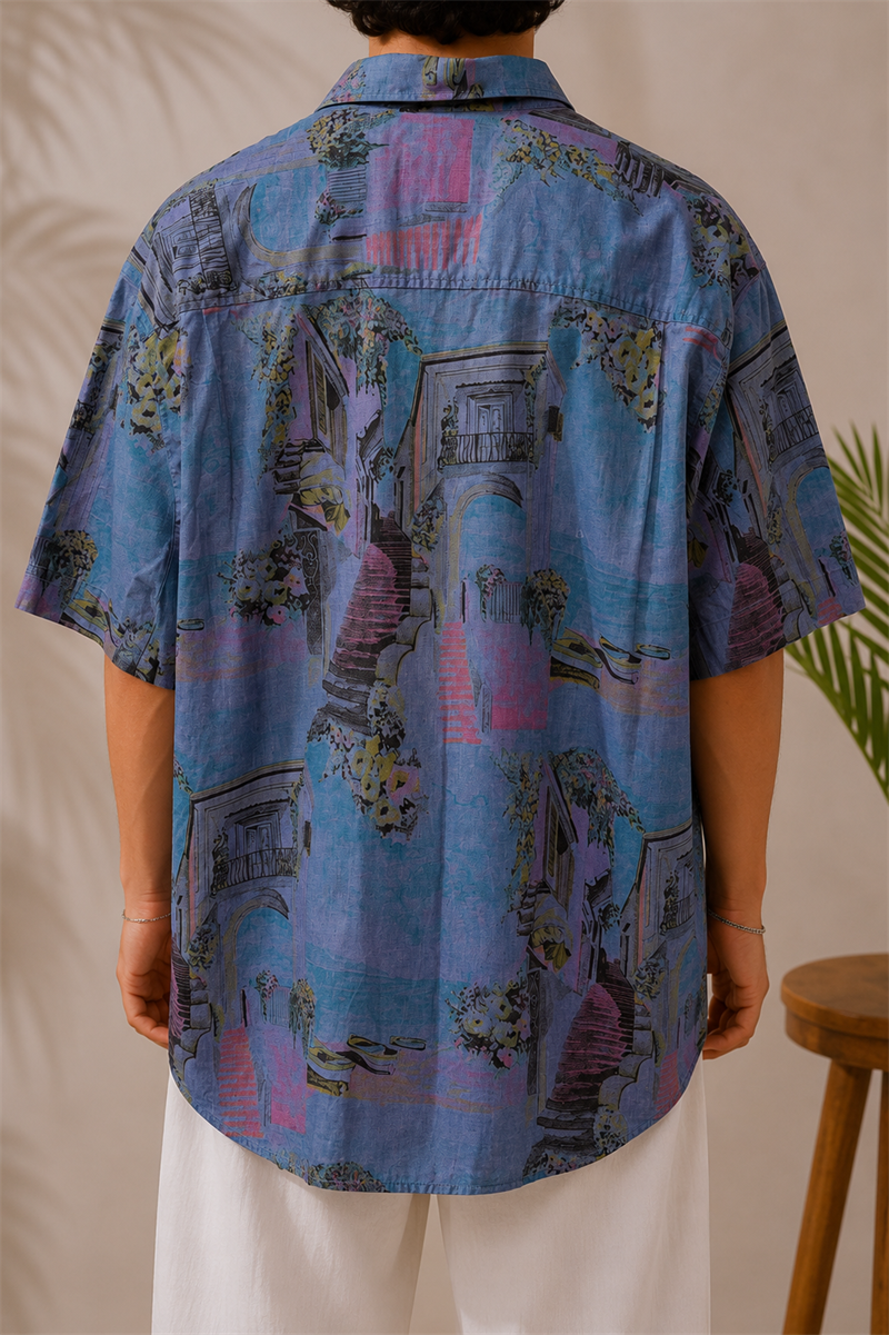 80s/90s İtalian Oversize Gömlek