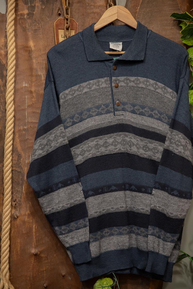 80s/90s Polo Yaka Oversize Kazak