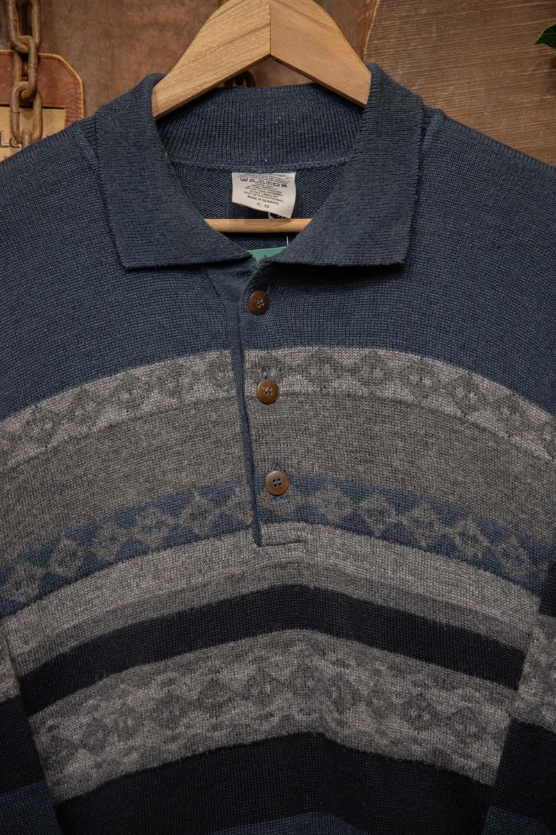 80s/90s Polo Yaka Oversize Kazak