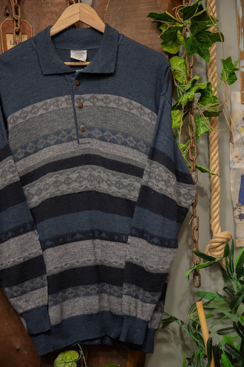 80s/90s Polo Yaka Oversize Kazak