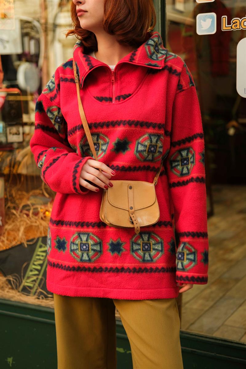 90LAR RENKLİ UNİSEX POLAR 