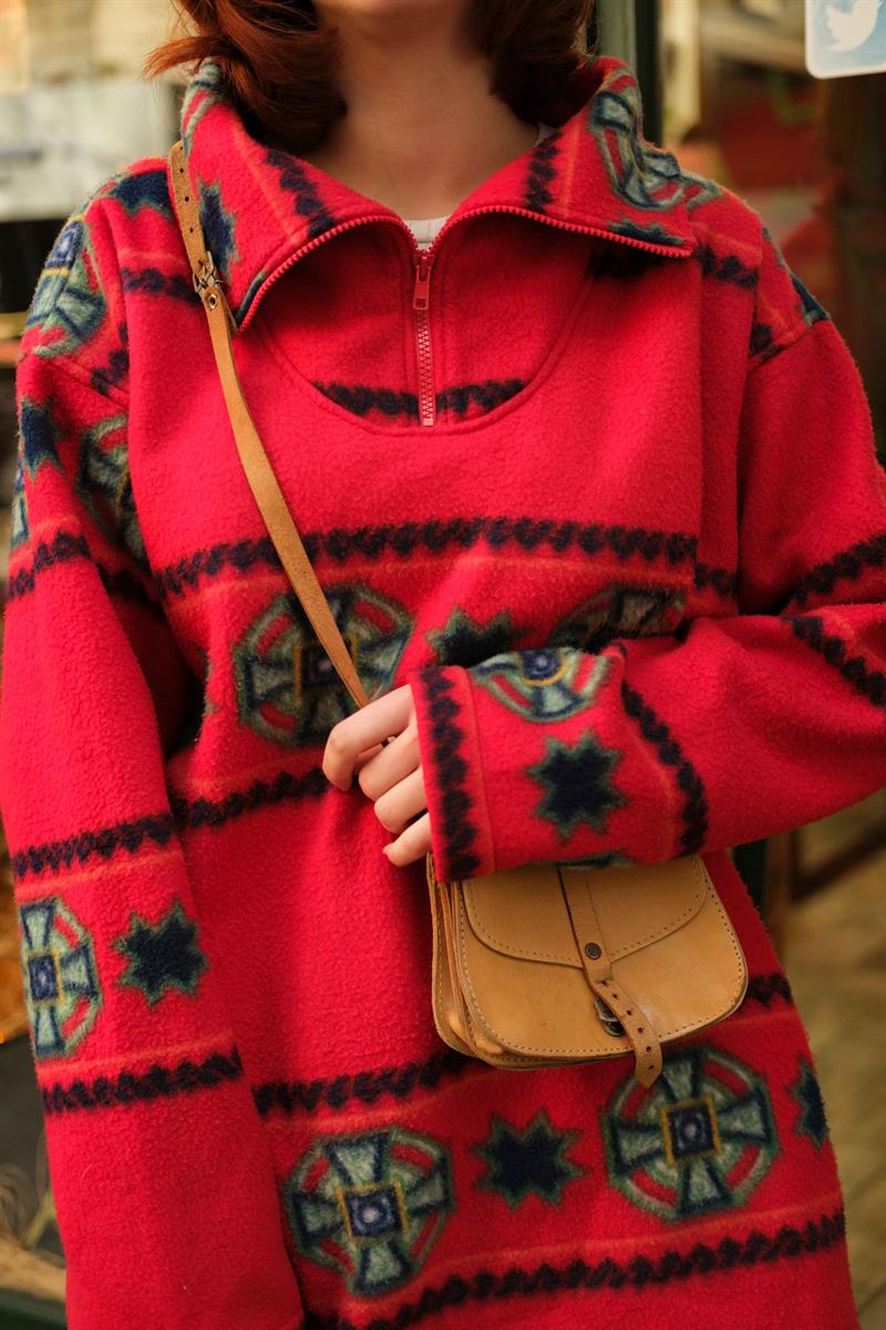 90LAR RENKLİ UNİSEX POLAR 