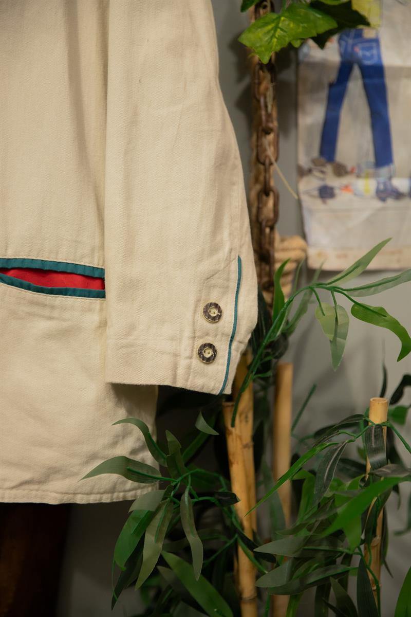 90s Austrian Bavyera Cream Ceket