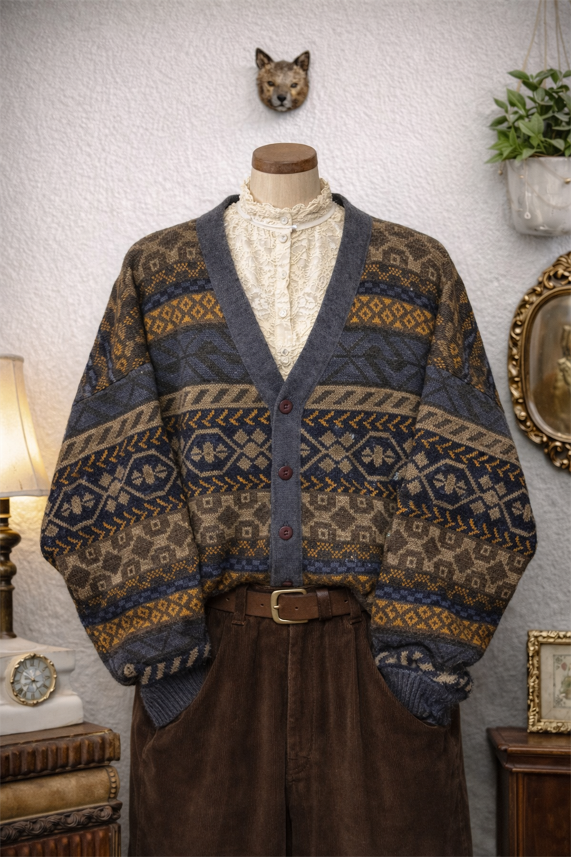 90s Aztec Classic Hırka