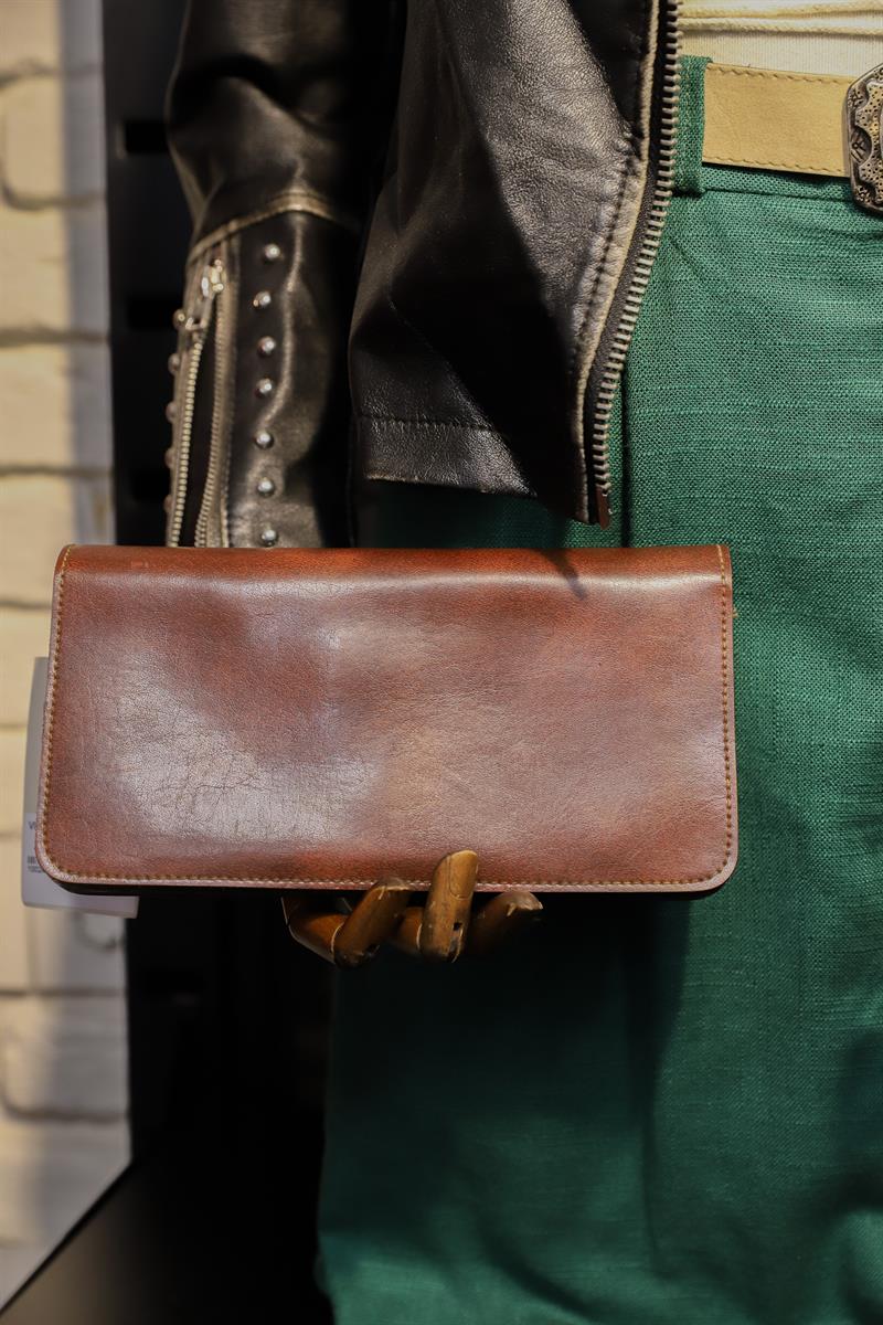 90s Brown Classic Cüzdan