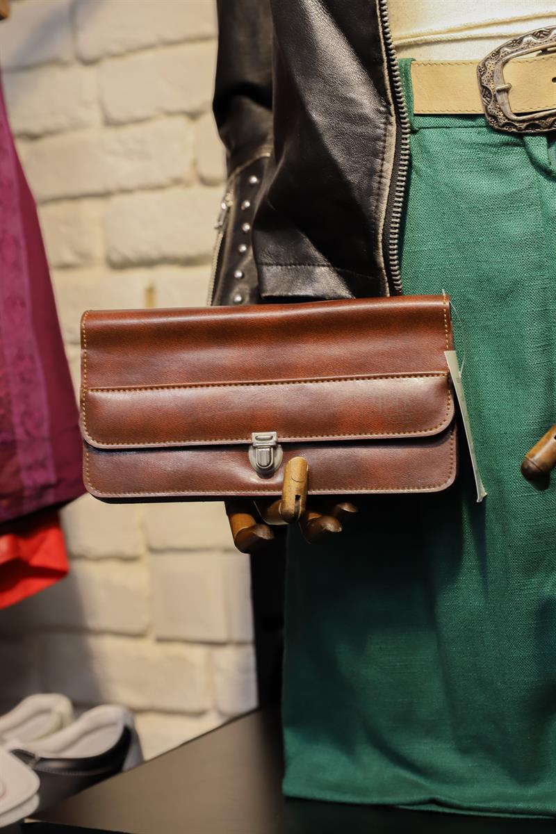 90s Brown Classic Cüzdan