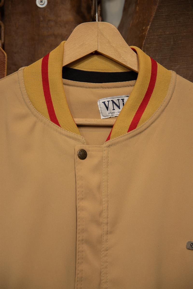 90s Camel Bomber Ceket