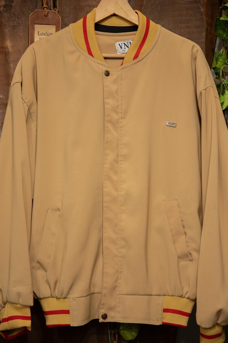 90s Camel Bomber Ceket