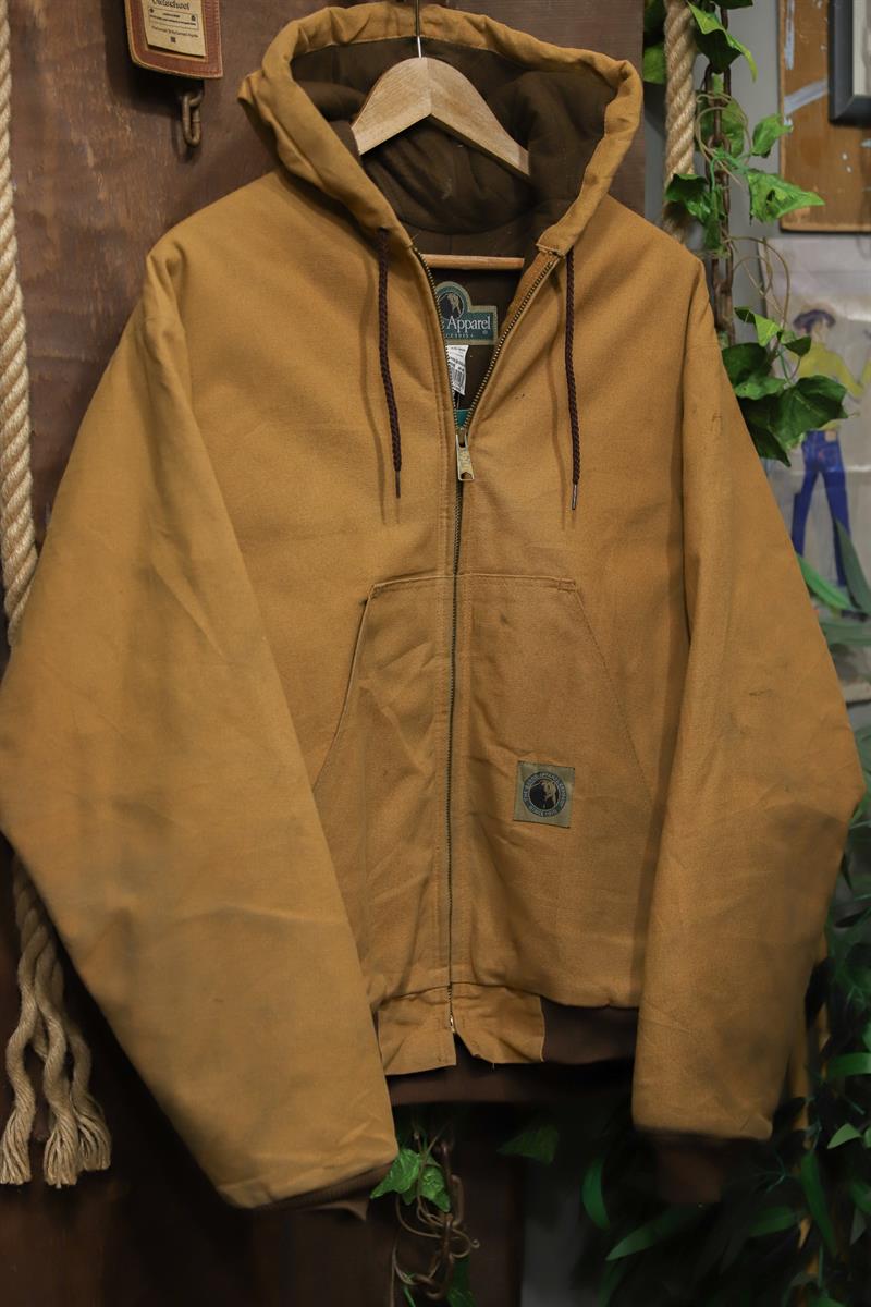 90s Canvas American Hooded Ceket/Mont