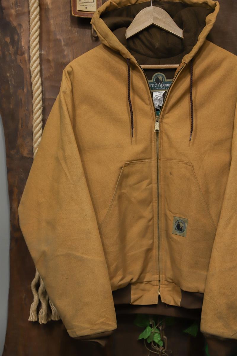 90s Canvas American Hooded Ceket/Mont