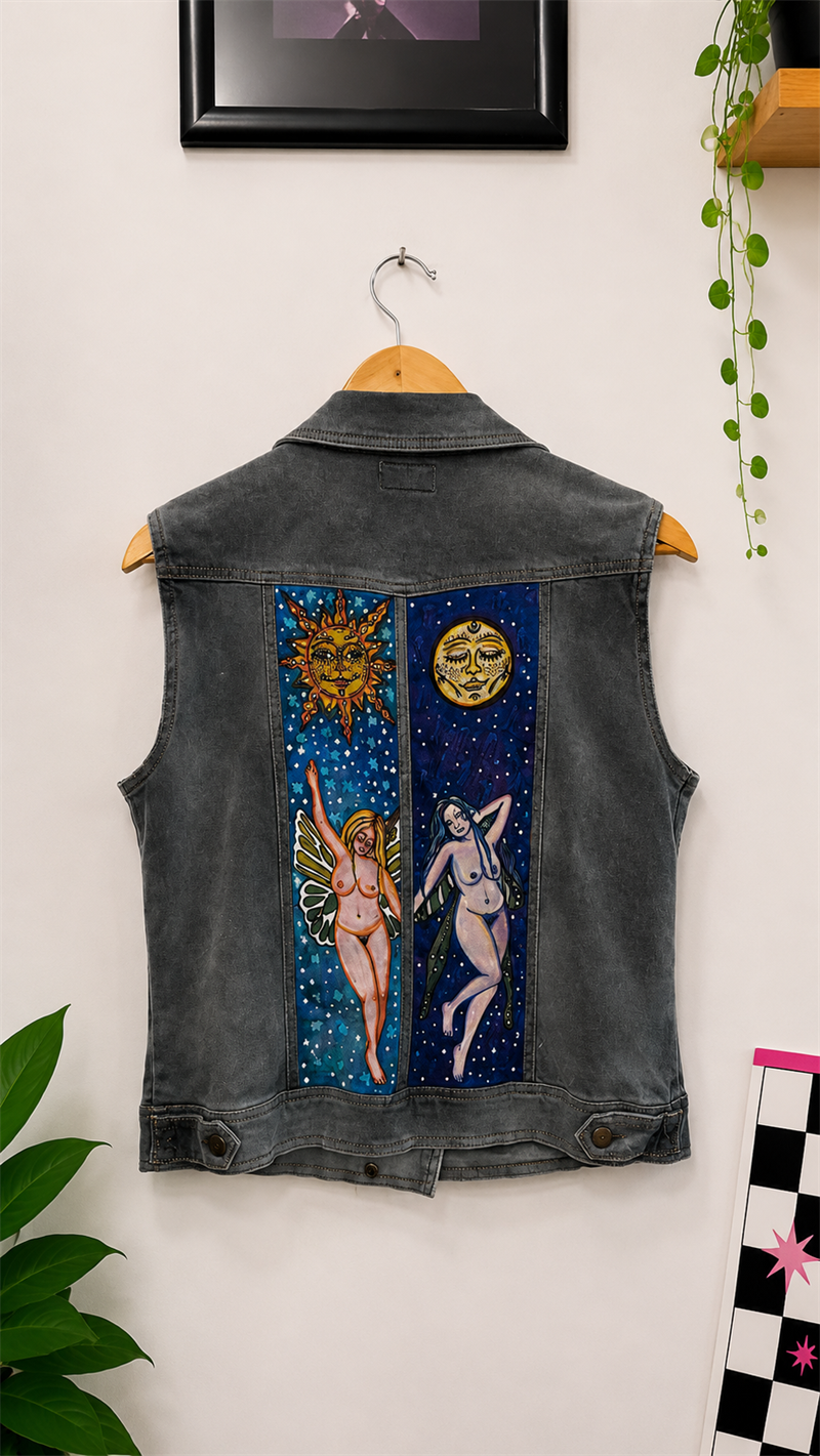 90s Celestial Art Festival Yelek