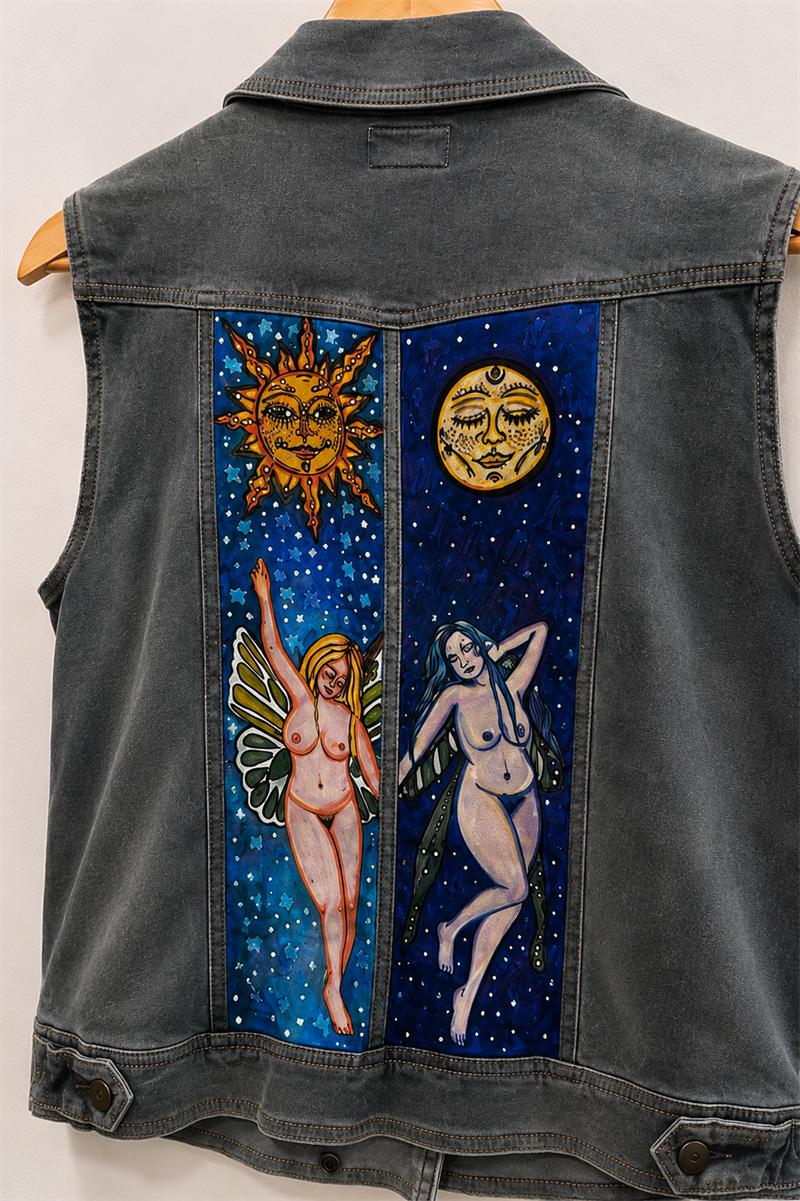 90s Celestial Art Festival Yelek