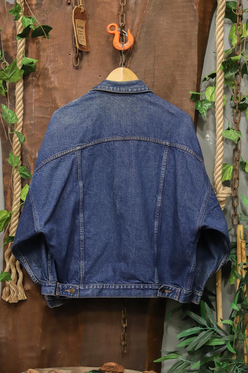 90s Classic Blue Denim Ceket