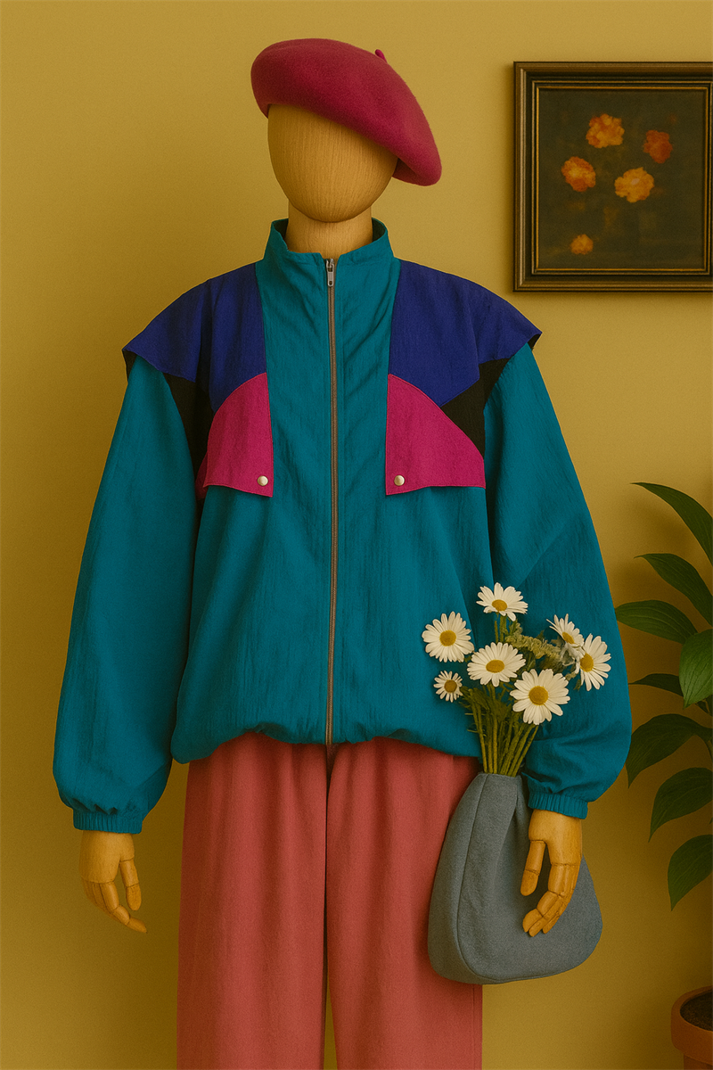 90s Color Blast Ceket