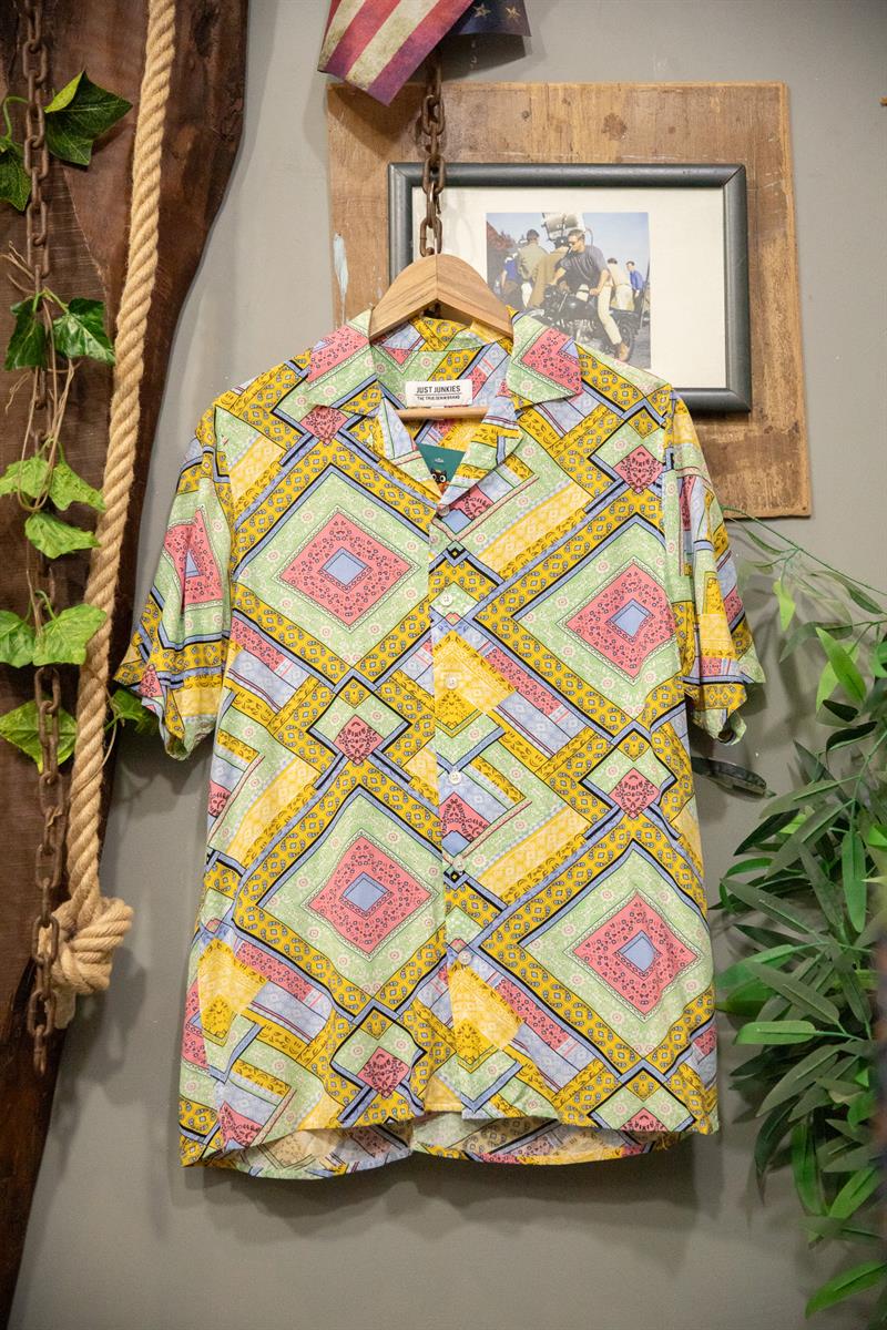 90s England Etnik Gömlek