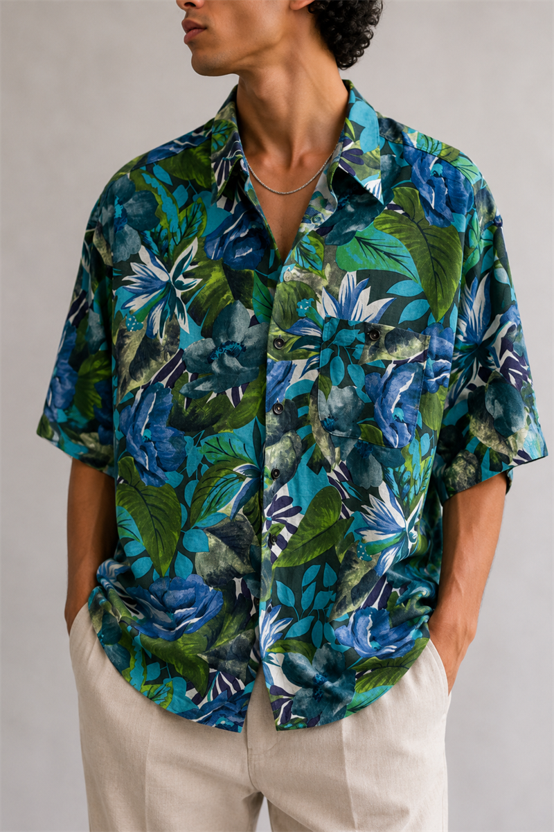 90s Hawaiiian Summer Gömlek