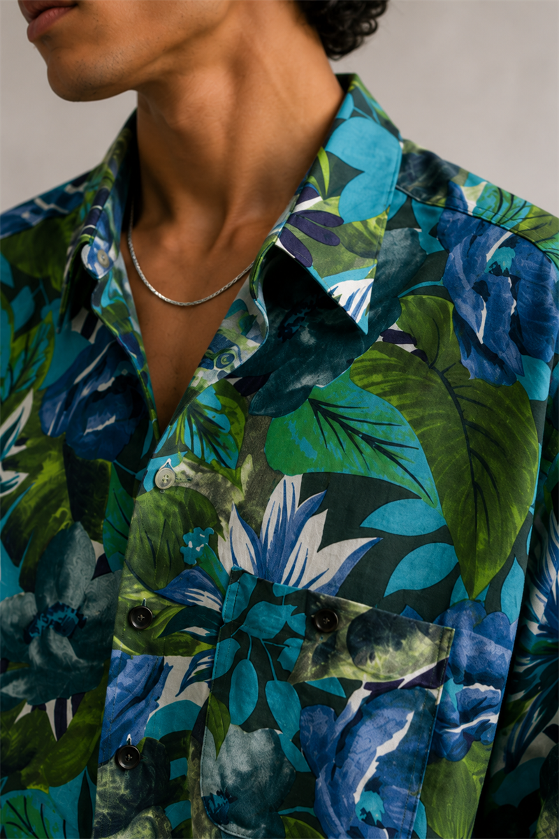 90s Hawaiiian Summer Gömlek