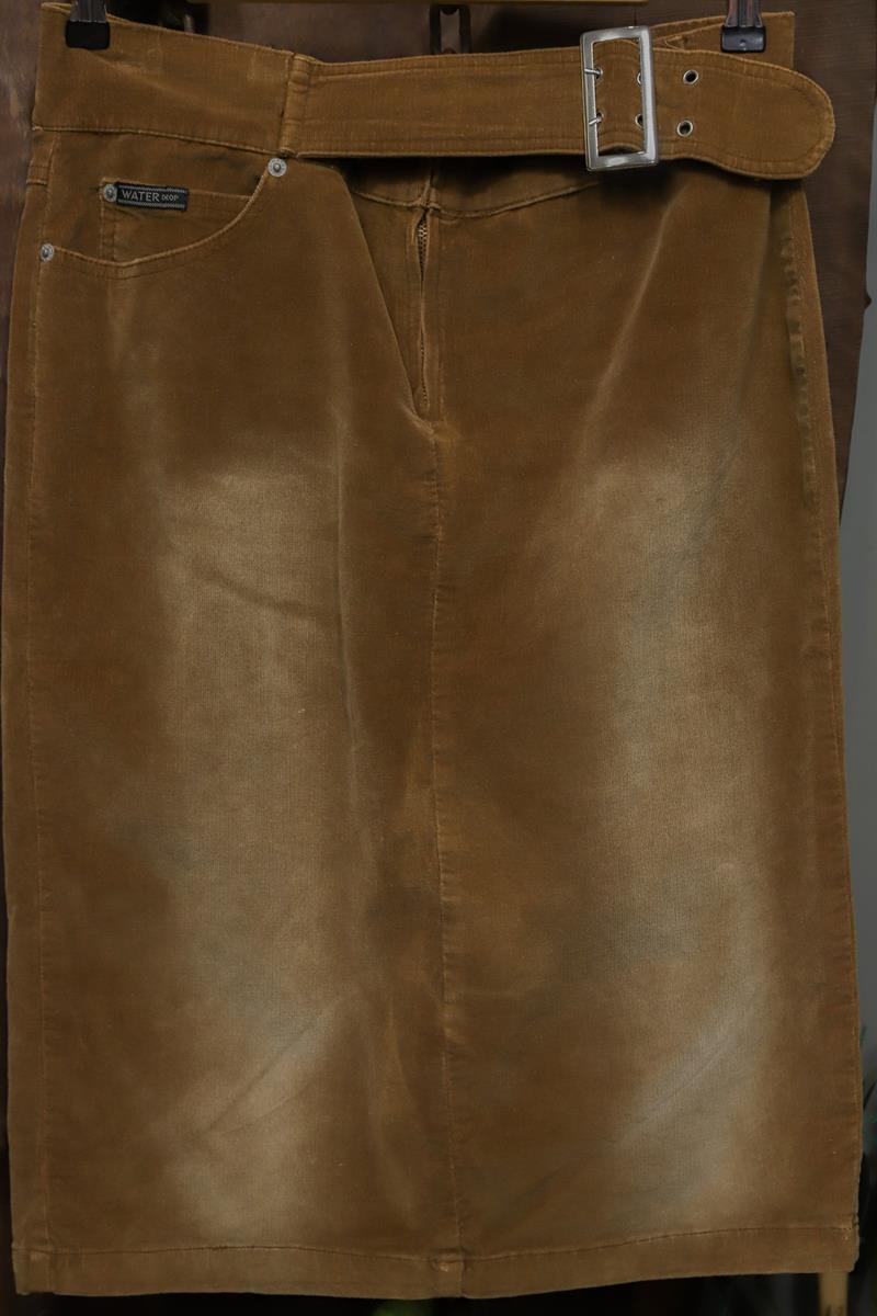 90s High-Waist Kadife Etek