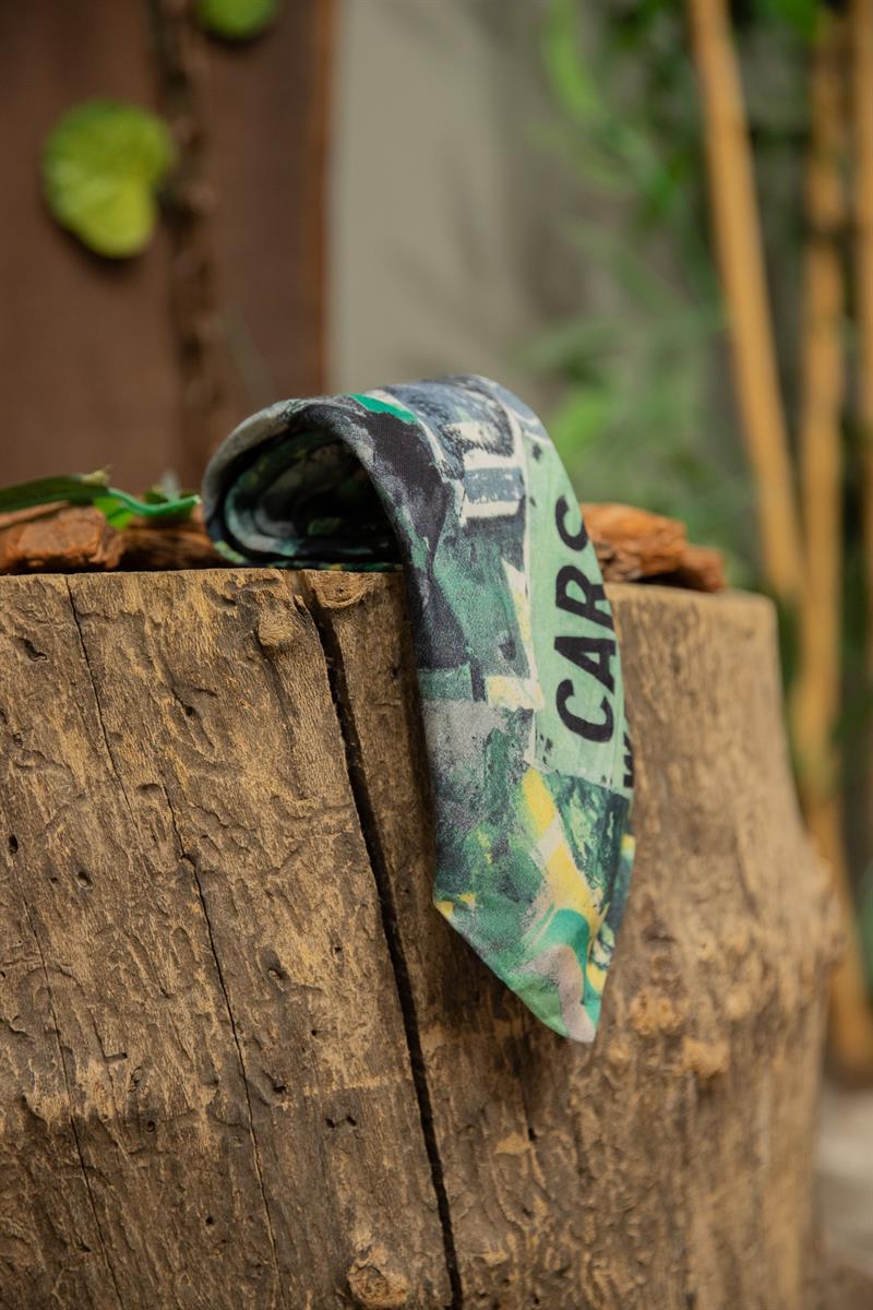 90s Hip-Hop Camo Kravat