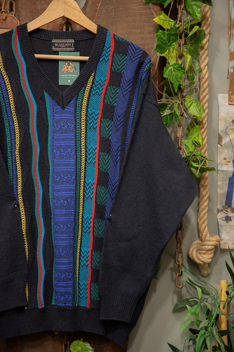 90s Italy Coogi V Yaka Kazak