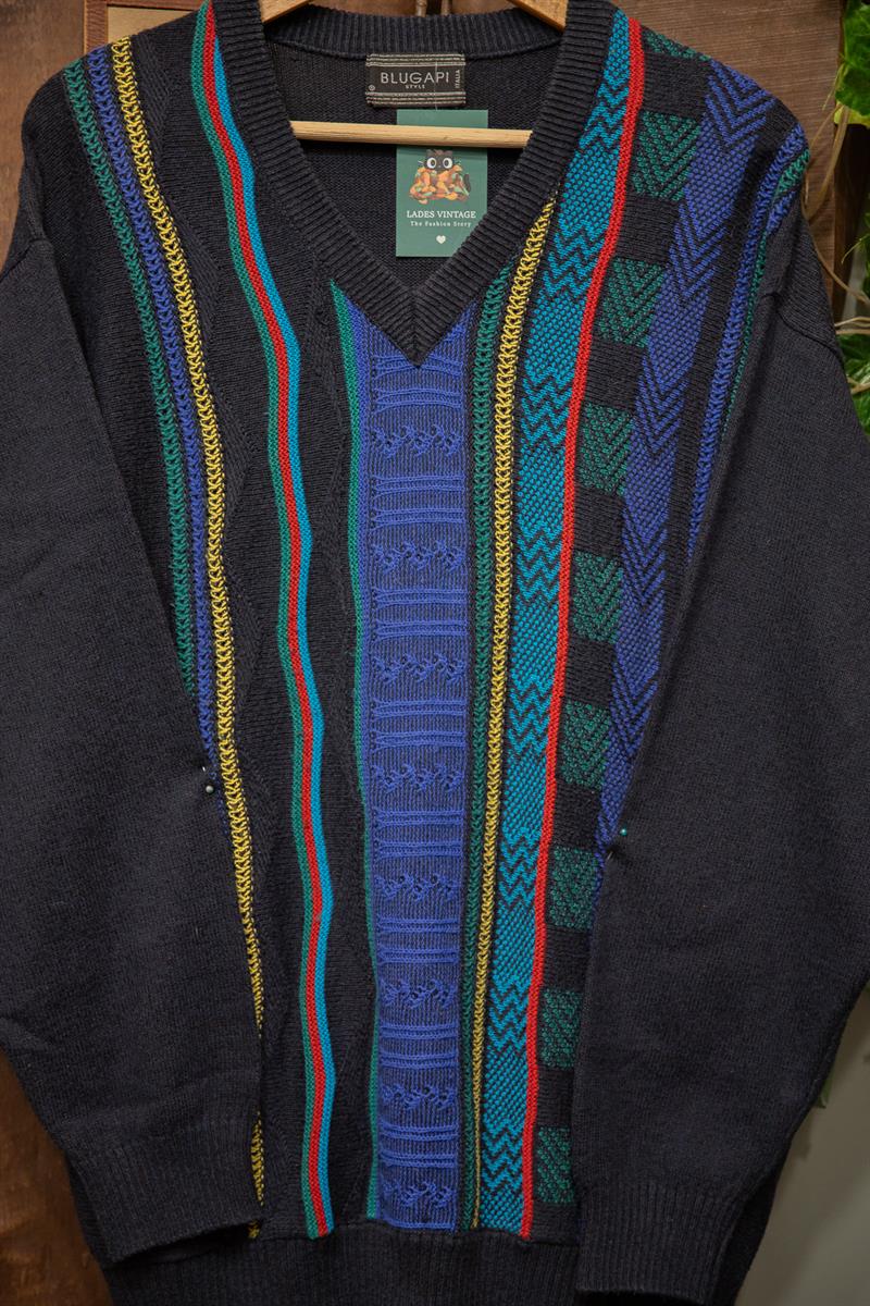 90s Italy Coogi V Yaka Kazak