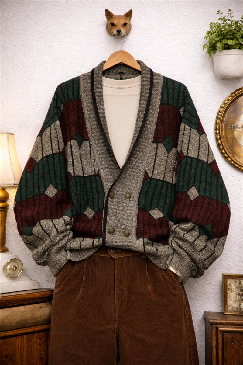 90s Italy Oversize Hırka