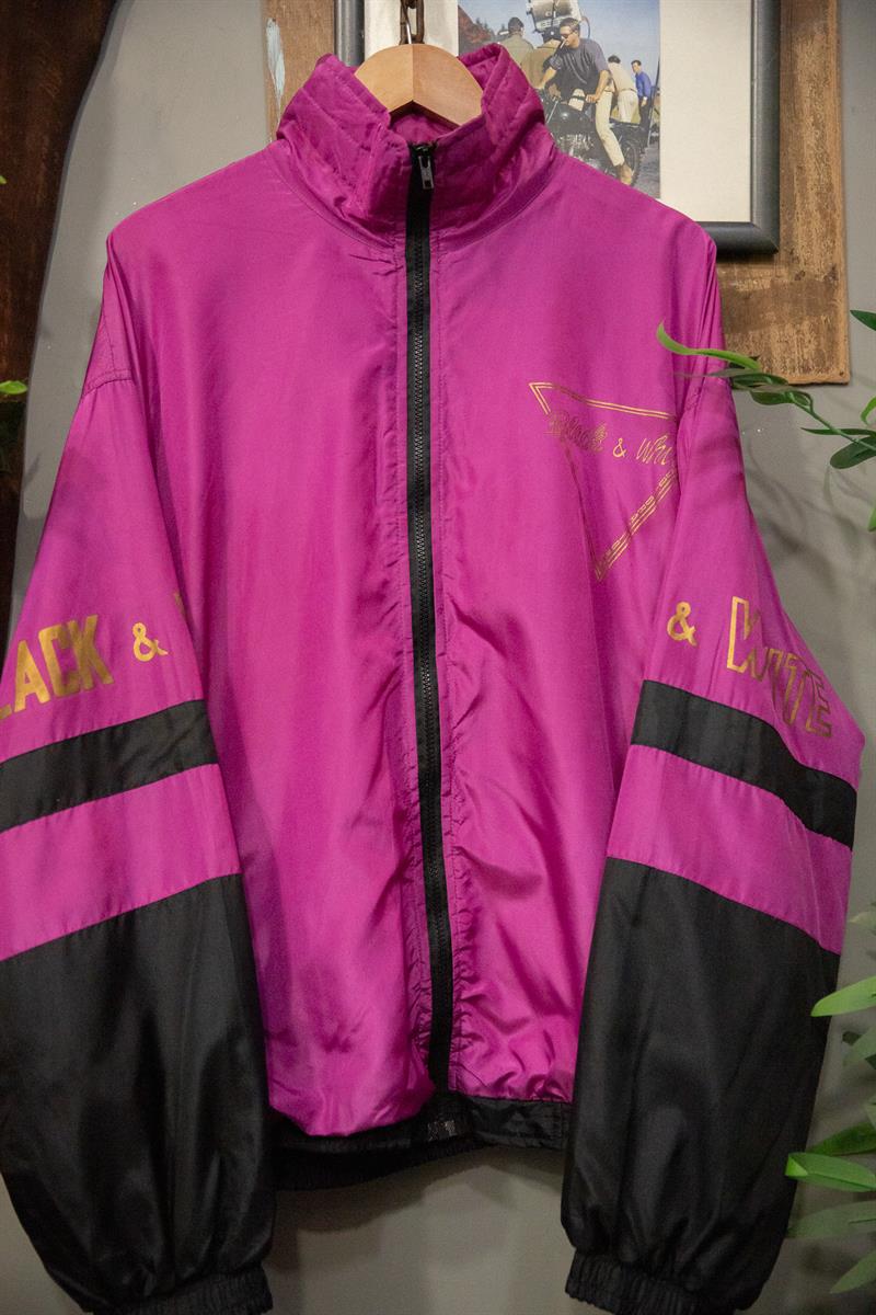 90s Multicolor Spor Ceket