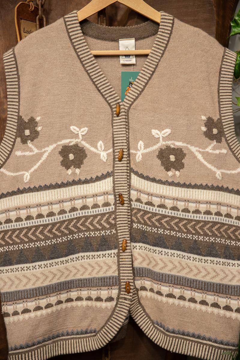 90s Nordic Oversize Yelek