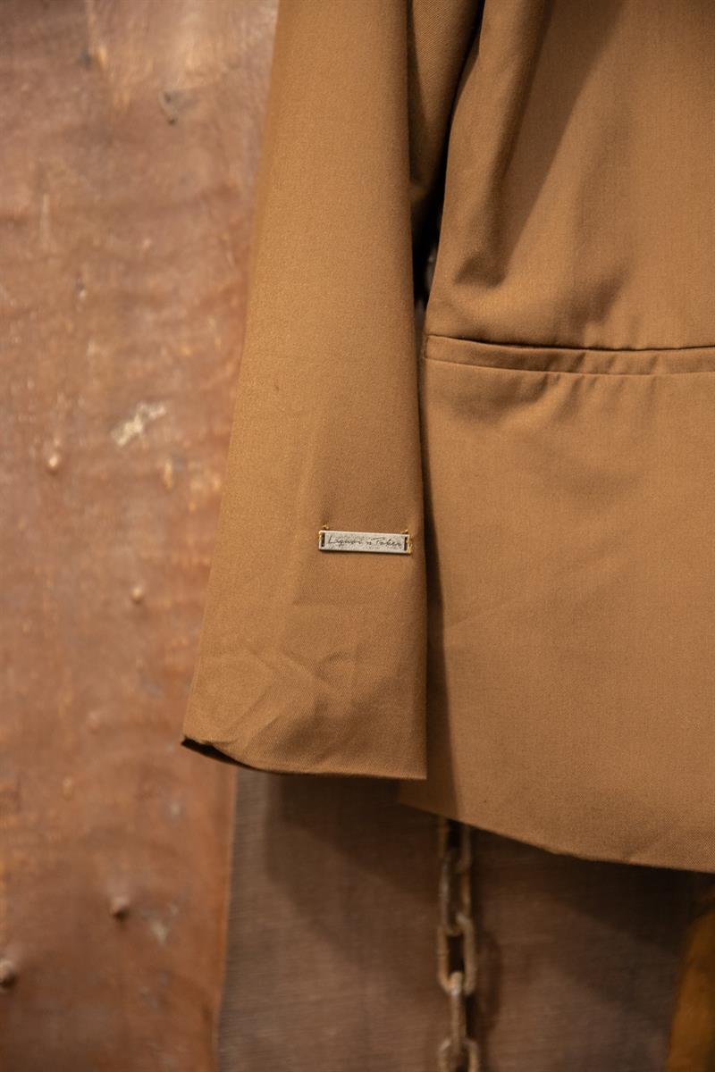 90s Oriental Dragon Nakış Ceket