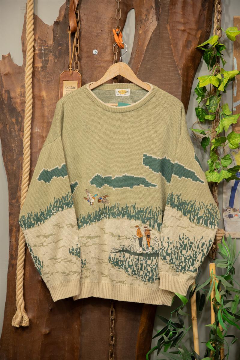 90s Oversize Classic Wool Kazak