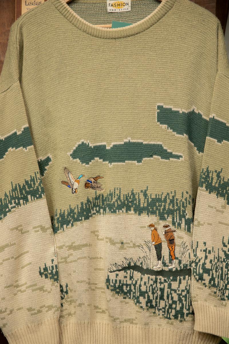 90s Oversize Classic Wool Kazak