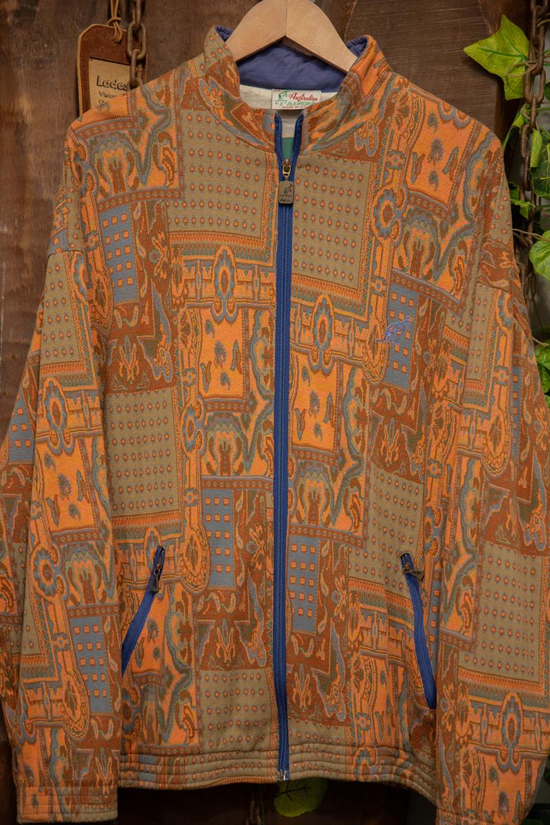 90s Oversize Orange Ceket/Polar