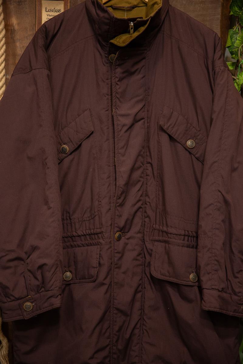 90s Oversize Purple Long Coat/Mont