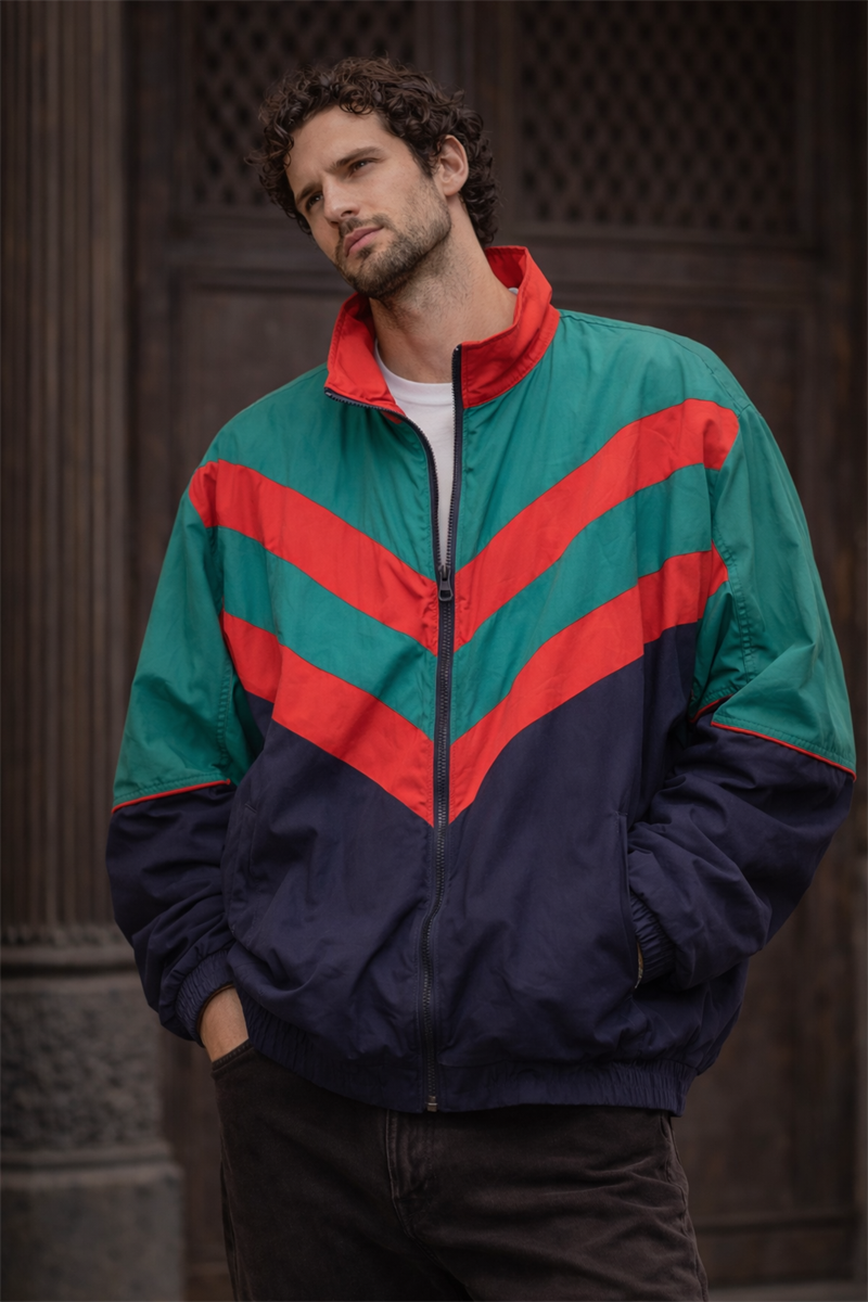90s Oversize Spor Ceket